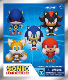 Sonic the Hedgehog 3D Foam Magnet Blind Bag - Series 2 voor de Merchandise preorder plaatsen op nedgame.nl