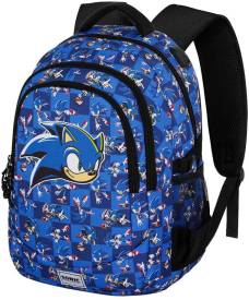Sonic The Hedgehog Backpack - Sonic Pattern voor de Merchandise preorder plaatsen op nedgame.nl