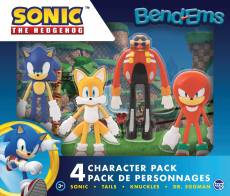 Sonic the Hedgehog Bend-Ems Figure 4-Pack (schade aan doos) voor de Merchandise kopen op nedgame.nl