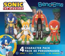 Sonic the Hedgehog Bend-Ems Figure 4-Pack voor de Merchandise kopen op nedgame.nl