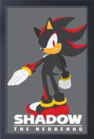 Sonic the Hedgehog Framed Print - Shadow the Hedgehog (46x31cm) voor de Merchandise kopen op nedgame.nl