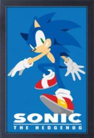 Sonic the Hedgehog Framed Print - Sonic the Hedgehog (46x31cm) voor de Merchandise kopen op nedgame.nl