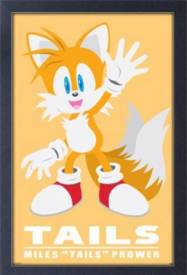 Sonic the Hedgehog Framed Print - Tails (46x31cm) voor de Merchandise kopen op nedgame.nl