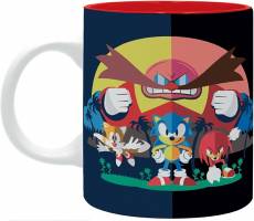 Sonic the Hedgehog Mug - Classic Sonic, Knuckles & Tails voor de Merchandise kopen op nedgame.nl