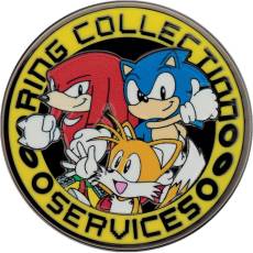 Sonic the Hedgehog Pin Badge - Sonic, Tails & Knuckles voor de Merchandise preorder plaatsen op nedgame.nl