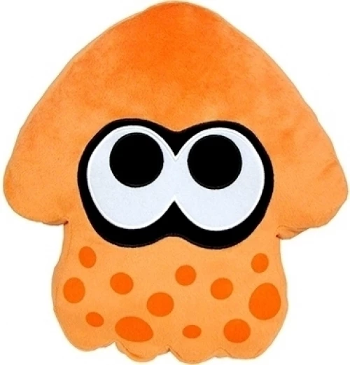 Splatoon Pluche Pillow - Inkling Squid Orange voor de Merchandise kopen op nedgame.nl
