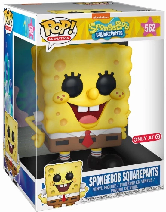 Spongebob Squarepants Pop Vinyl: 10 Inch Spongebob Squarepants Limited Edition voor de Merchandise preorder plaatsen op nedgame.nl