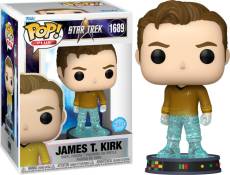 Star Trek Picard Funko Pop Vinyl: Transporting James T. Kirk (Glitter) voor de Merchandise preorder plaatsen op nedgame.nl