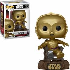 Star Wars: Return of the Jedi 40th Anniversary Funko Pop Vinyl: C3PO in Chair voor de Merchandise kopen op nedgame.nl