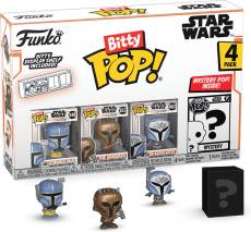 Star Wars: The Mandalorian Funko Bitty Pop! 4-Pack: Heavy Infantry Mandalorian / The Armorer / Bo-Katan Kryze voor de Merchandise kopen op nedgame.nl
