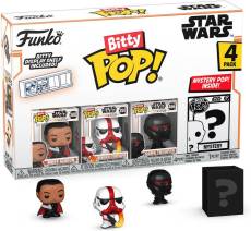 Star Wars: The Mandalorian Funko Bitty Pop! 4-Pack: Moff Gideon / Incinerator Stormtrooper / Dark Trooper voor de Merchandise kopen op nedgame.nl