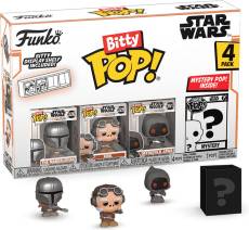 Star Wars: The Mandalorian Funko Bitty Pop! 4-Pack: The Mandalorian / Kuiil / Offworld Jawa voor de Merchandise kopen op nedgame.nl