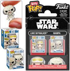 Star Wars Funko Bitty Pop! 2-Pack: Luke Skywalker & Wampa voor de Merchandise preorder plaatsen op nedgame.nl