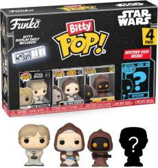 Star Wars Funko Bitty Pop! 4-Pack: Luke Skywalker / Obi-Wan Kenobi / Jawa voor de Merchandise kopen op nedgame.nl