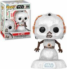 Star Wars Funko Pop Vinyl: C-3PO Snowman voor de Merchandise kopen op nedgame.nl