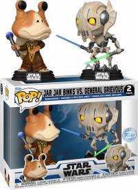 Star Wars Funko Pop Vinyl: Jar Jar Binks Vs. General Grievous 2-Pack voor de Merchandise kopen op nedgame.nl