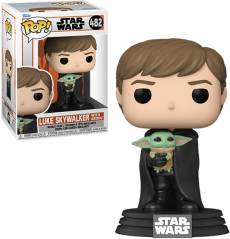 Star Wars Funko Pop Vinyl: Luke Skywalker with Grogu voor de Merchandise kopen op nedgame.nl