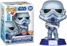 Star Wars Funko Pop Vinyl: Make-A-Wish Storm Trooper Metallic Blue voor de Merchandise kopen op nedgame.nl