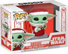 Star Wars The Mandalorian Funko Pop Vinyl: Grogu Holiday voor de Merchandise kopen op nedgame.nl