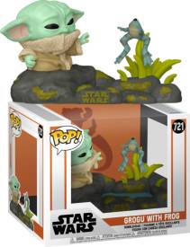 Star Wars The Mandalorian Funko Pop Vinyl: Grogu with Frog voor de Merchandise kopen op nedgame.nl