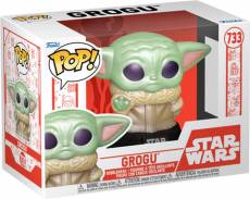 Star Wars The Mandalorian Holiday Funko Pop Vinyl: Grogu voor de Merchandise kopen op nedgame.nl
