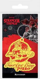Stranger Things - Surfer Boy Pizza Rubber Keychain voor de Merchandise kopen op nedgame.nl