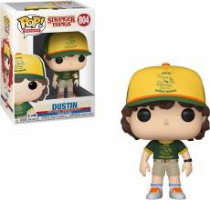 Stranger Things Funko Pop Vinyl: Dustin (804) voor de Merchandise kopen op nedgame.nl