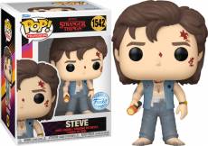 Stranger Things Funko Pop Vinyl: Steve (Battle Damage) voor de Merchandise kopen op nedgame.nl
