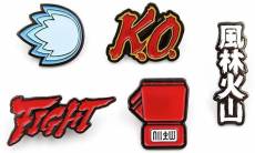 Street Fighter - Icons Badge Set voor de Merchandise kopen op nedgame.nl