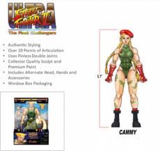 Street Fighter Action Figure - Cammy voor de Merchandise preorder plaatsen op nedgame.nl