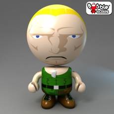 Street Fighter Bobble Budds: Guile voor de Merchandise kopen op nedgame.nl