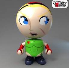 Street Fighter Bobble Budds: Cammy voor de Merchandise kopen op nedgame.nl