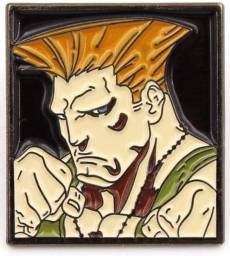 Street Fighter Pin Badge: Guile voor de Merchandise kopen op nedgame.nl