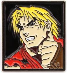 Street Fighter Pin Badge: Ken voor de Merchandise kopen op nedgame.nl