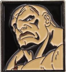 Street Fighter Pin Badge: Sagat voor de Merchandise kopen op nedgame.nl