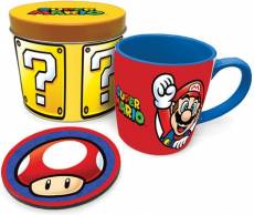 Super Mario - Let's A Go Metal Tin Gift Set voor de Merchandise kopen op nedgame.nl