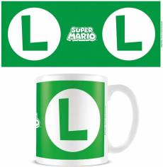 Super Mario - Luigi Initial Mug voor de Merchandise kopen op nedgame.nl