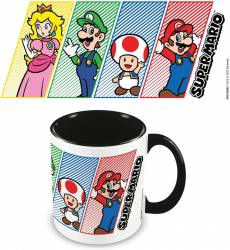 Super Mario - Super Mario 4 Colour Mug voor de Merchandise kopen op nedgame.nl