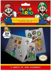 Super Mario - Tech Stickers voor de Merchandise kopen op nedgame.nl