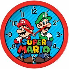 Super Mario - Wall Clock (round) voor de Merchandise kopen op nedgame.nl