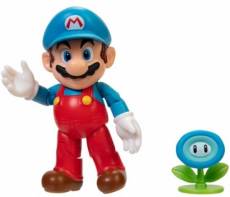 Super Mario Action Figure - Ice Mario with Ice Flower voor de Merchandise kopen op nedgame.nl