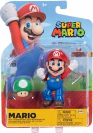Super Mario Action Figure - Mario with 1-UP Mushroom (version B) voor de Merchandise kopen op nedgame.nl
