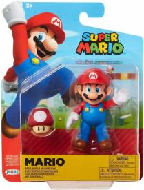 Super Mario Action Figure - Mario with Super Mushroom voor de Merchandise kopen op nedgame.nl