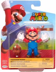 Super Mario Action Figure - Raccoon Mario voor de Merchandise kopen op nedgame.nl