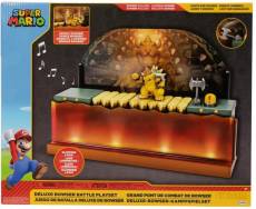 Super Mario Action Figure Deluxe Bowser Battle Playset voor de Merchandise kopen op nedgame.nl