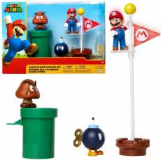 Super Mario Action Figure Set - Acorn Plains Diorama voor de Merchandise kopen op nedgame.nl