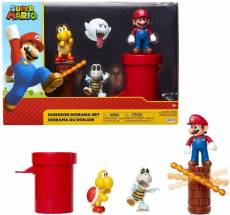 Super Mario Action Figure Set - Dungeon Diorama voor de Merchandise kopen op nedgame.nl