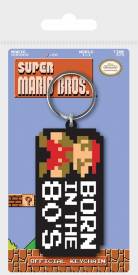 Super Mario Bros - Born In The 80s Rubber Keychain voor de Merchandise kopen op nedgame.nl