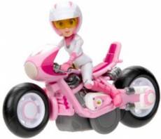 Super Mario Bros Movie - Peach Figure with Bike voor de Merchandise kopen op nedgame.nl