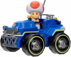 Super Mario Bros Movie - Toad Figure with Kart voor de Merchandise kopen op nedgame.nl